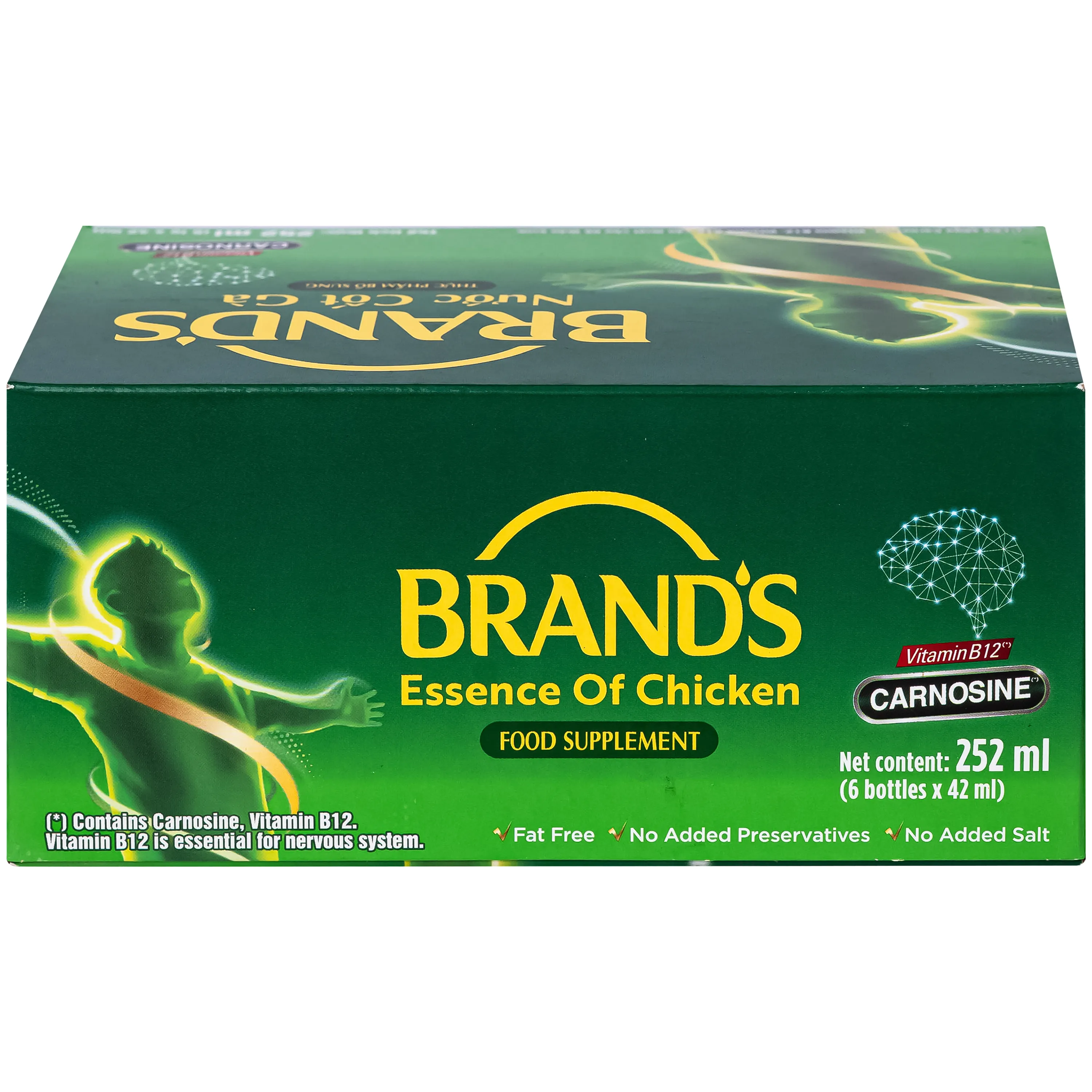 THỰC PHẨM BỔ SUNG NƯỚC CỐT GÀ BRAND'S 6 LỌ X 42ML 5