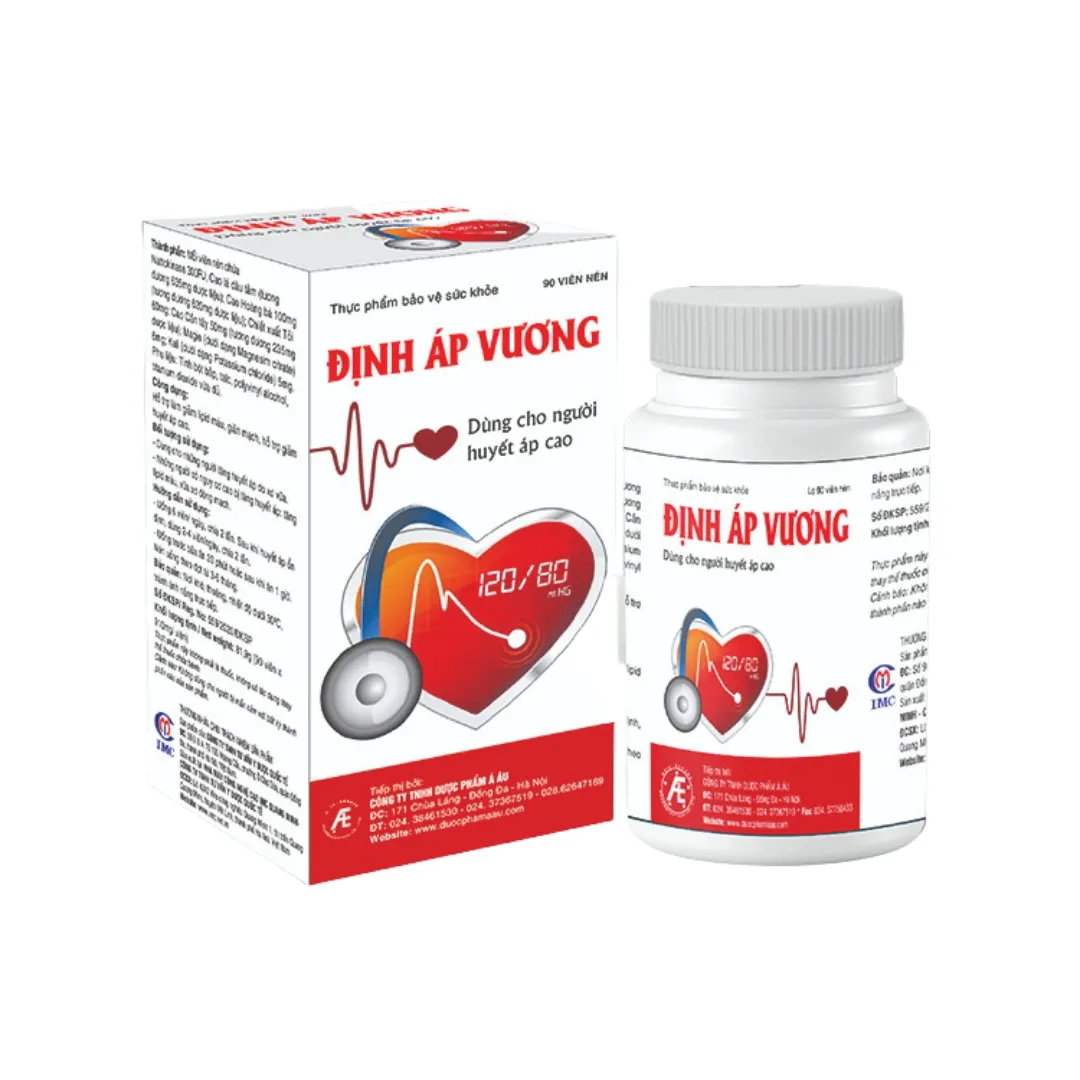 Thực phẩm bảo vệ sức khỏe Định Áp Vương (30 viên) 3
