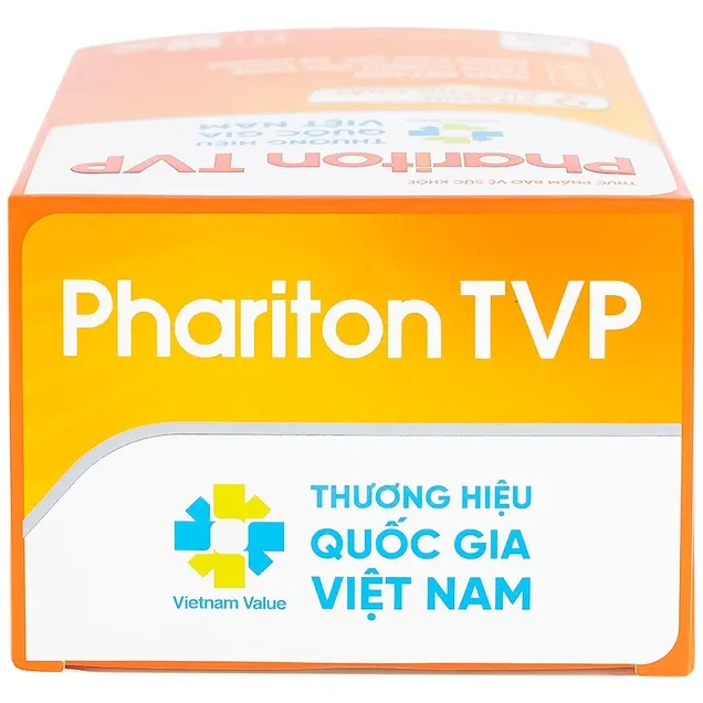 Thực phẩm bảo vệ sức khỏe : Phariton TVP (12 vỉ x 5 viên) 7