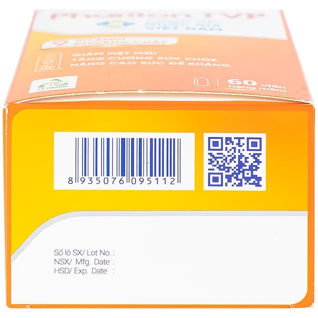 Thực phẩm bảo vệ sức khỏe : Phariton TVP (12 vỉ x 5 viên) 8