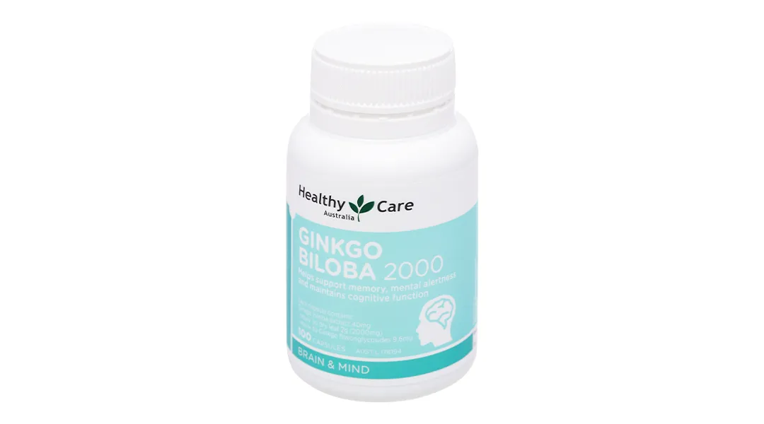 Thực phẩm bảo vệ sức khỏe: Healthy Care Ginkgo Biloba 2000 2