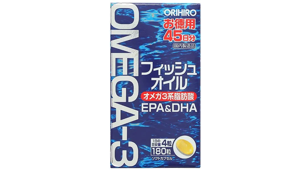 Thực phẩm bảo vệ sức khỏe: Orihiro Fish Oil 4