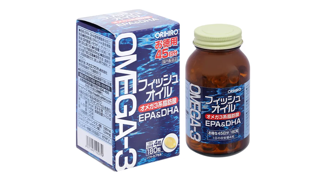 Thực phẩm bảo vệ sức khỏe: Orihiro Fish Oil 5