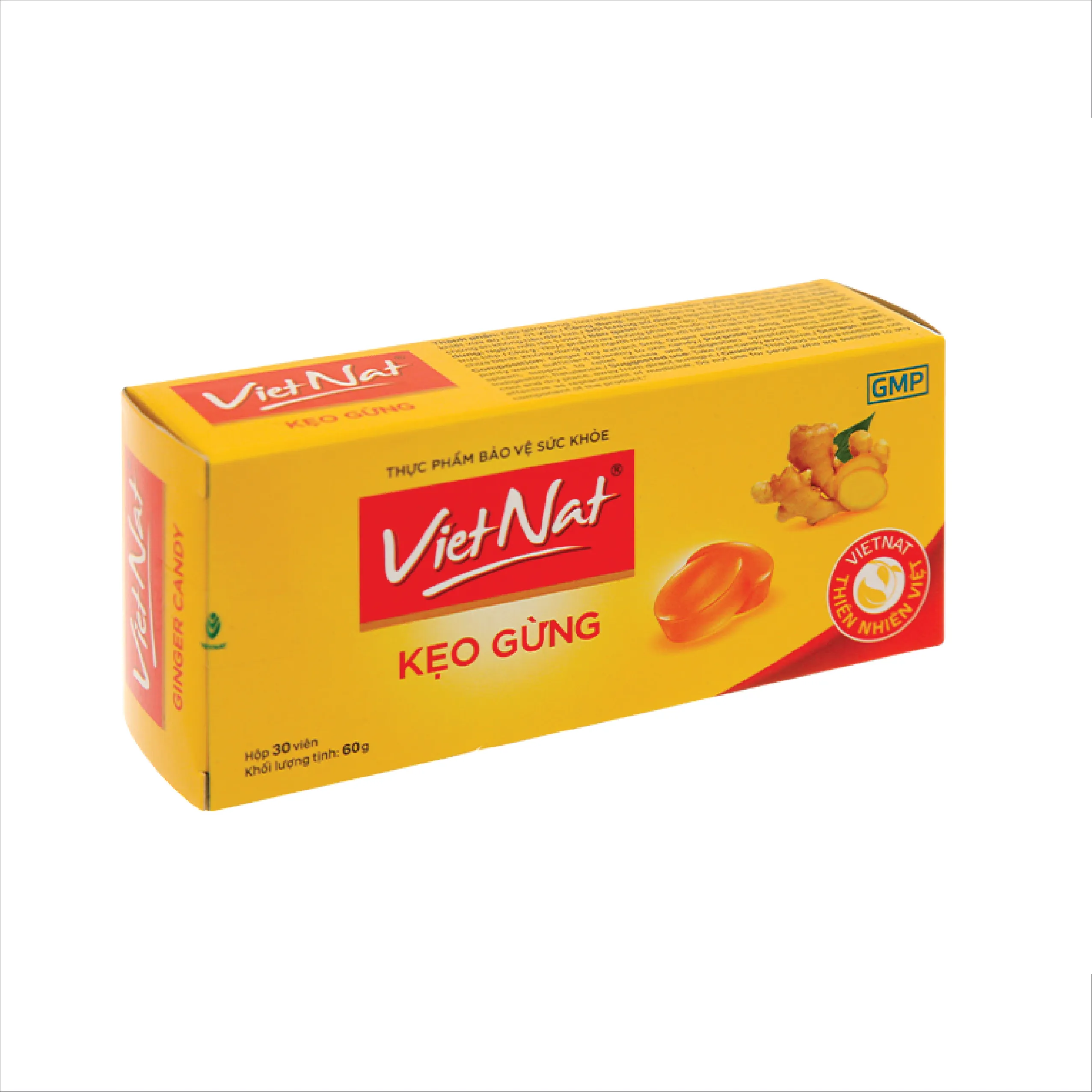 Thực phẩm bảo vệ sức khỏe Vietnat Kẹo Gừng (100 viên)