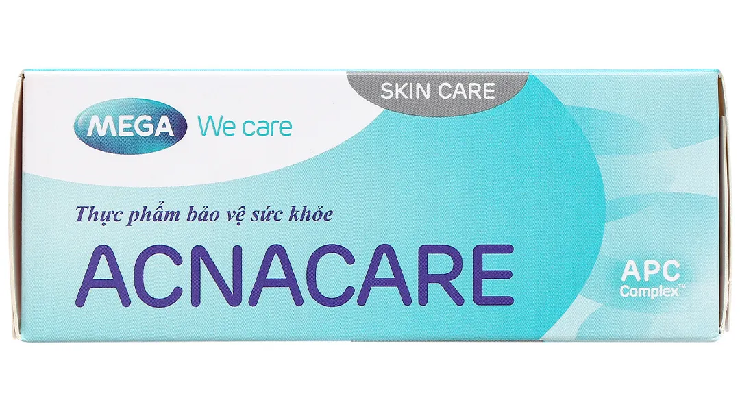 VIÊN HỖ TRỢ LÀM ĐẸP DA ACNACARE MEGA 3X10 4