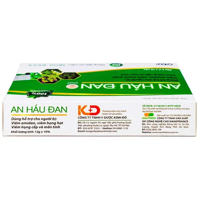 Thực phẩm bảo vệ sức khỏe An Hầu Đan (20 viên) 3