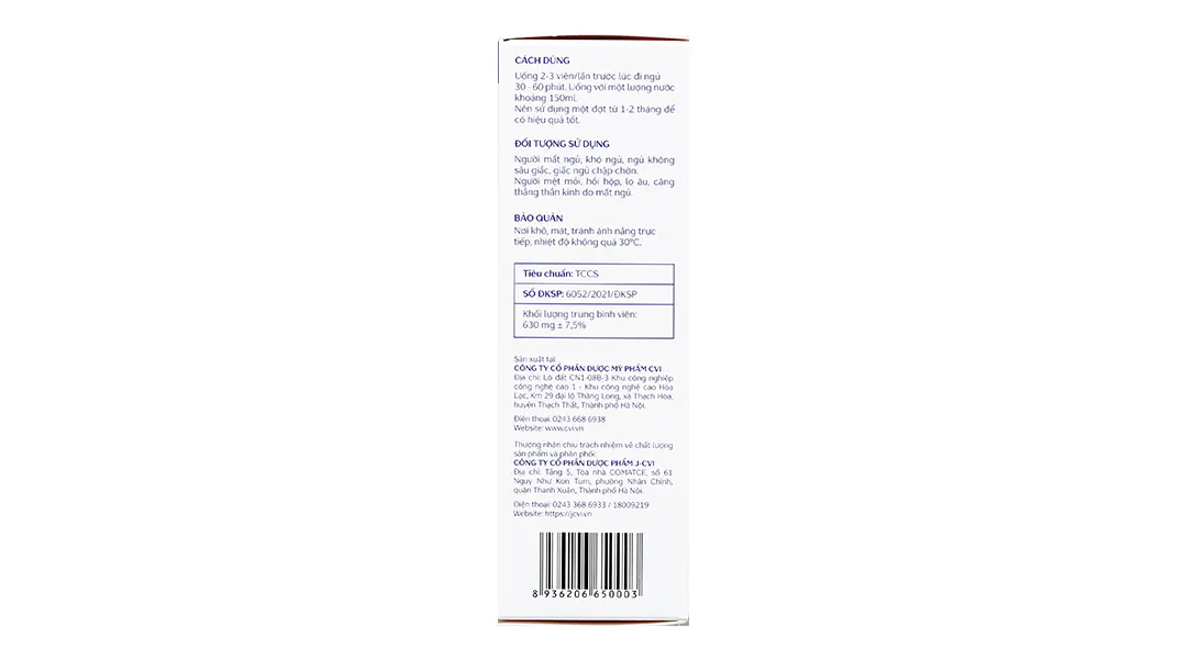 Combo 4 Thực phẩm bảo vệ sức khỏe An Tâm Ngủ Ngon Kawa 4