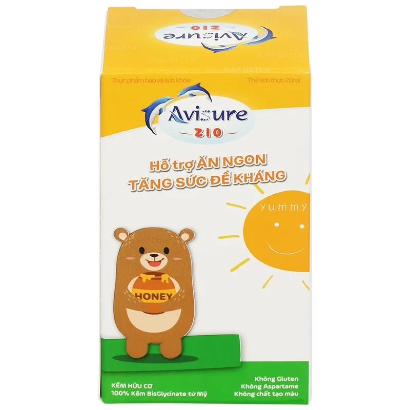 Thực phẩm bảo vệ sức khỏe Avisure Zio (20ML) 3