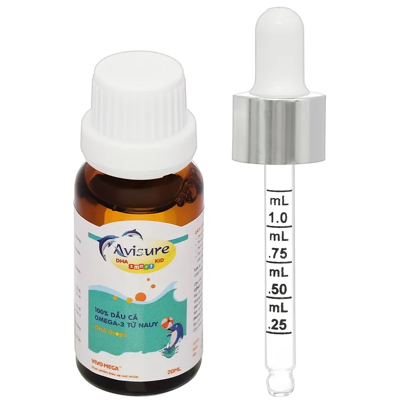 Thực phẩm bảo vệ sức khỏe Avisure DHA Smart Kid (lọ 20 ml) 2