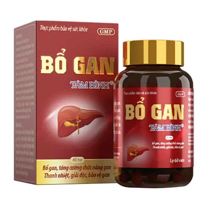 VIÊN UỐNG BỔ GAN TÂM BÌNH 60V