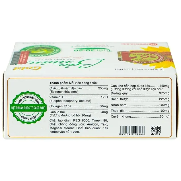 Thực phẩm bảo vệ sức khỏe Bảo Xuân Gold (30 viên) 3
