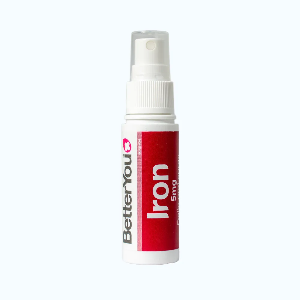 Thực phẩm bảo vệ sức khỏe BetterYou Iron 5mg Daily Oral Spray 5