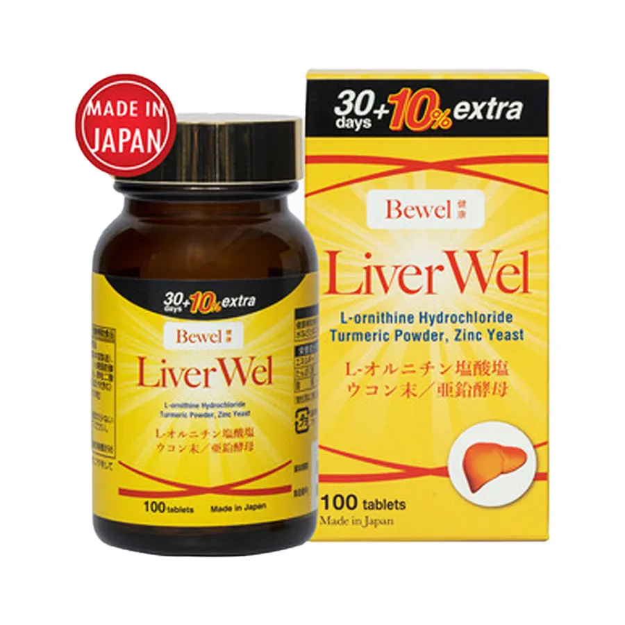 Thực phẩm bảo vệ sức khỏe Bewel Liverwel (100 viên)