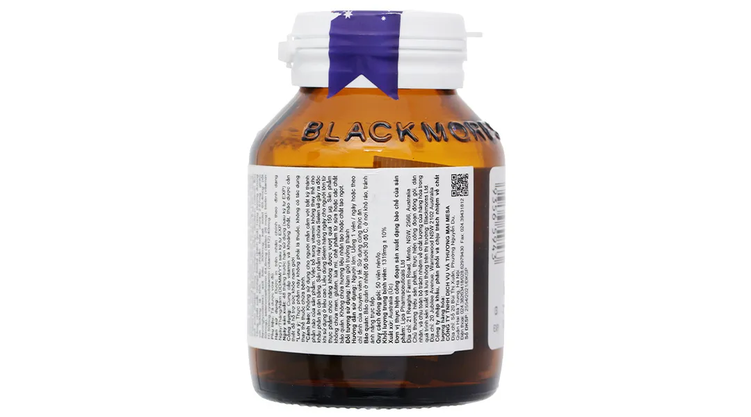 VIÊN UỐNG HỖ TRỢ SỨC KHỎE NAM GIỚI BLACKMORES MULTIVITAMIN FOR MEN 50V 5