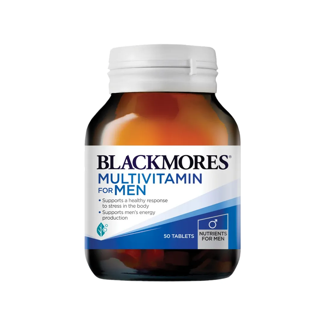 Viên uống Blackmores Multivitamin For Men tăng cường sinh lực nam (50 viên) 5