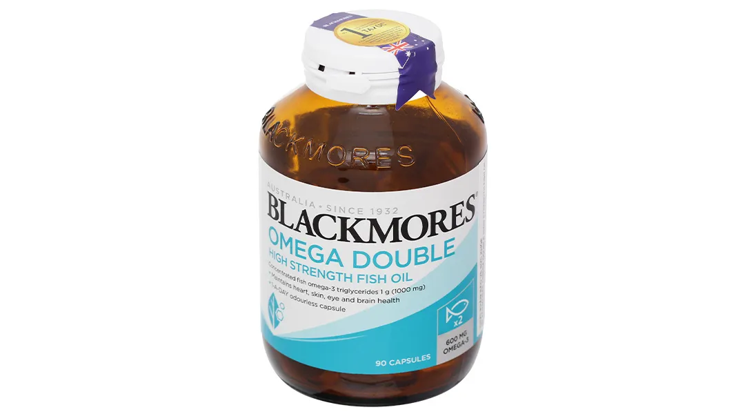 VIÊN UỐNG BỔ MẮT BLACKMORES OMEGA DOUBLE HIGH STRENGTH FISH OIL 90V 2
