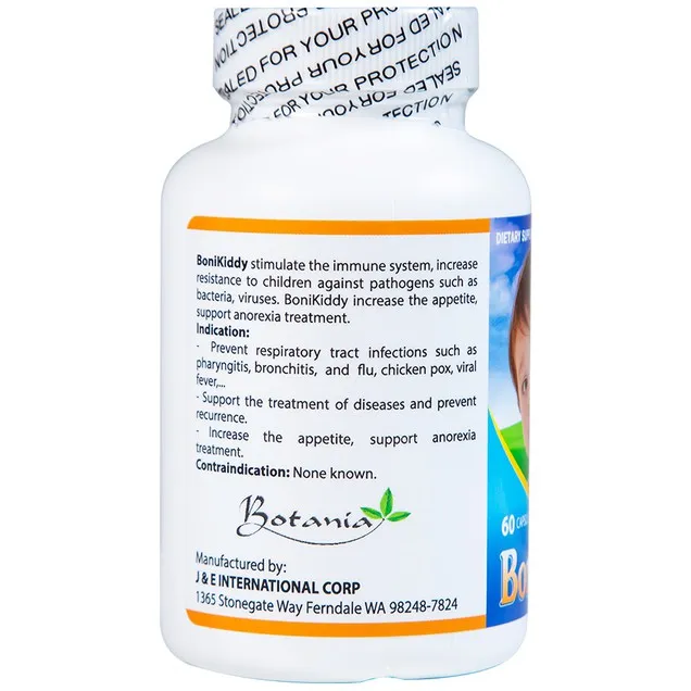 Thực phẩm bảo vệ sức khỏe BoniKiddy+ (60 viên) 3