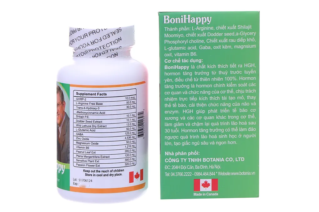 Thực phẩm bảo vệ sức khỏe BoniHappy+ 3