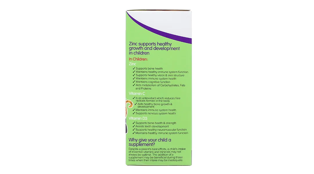 SIRO BỔ SUNG KẼM CHO TRẺ BRAUER BABY & KIDS LIQUID ZINC 200ML 15