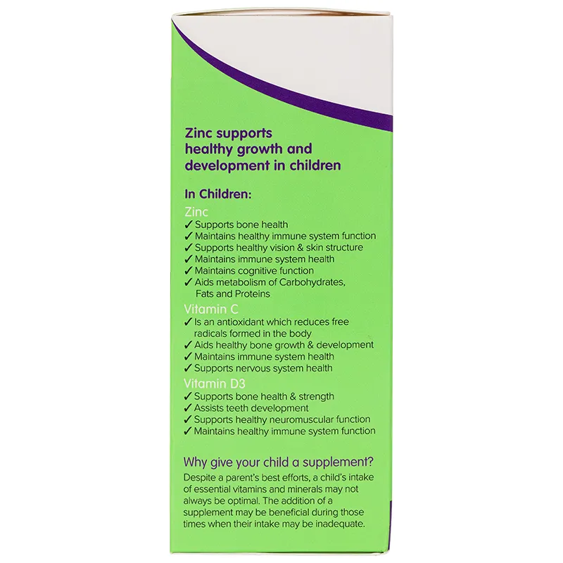 SIRO BỔ SUNG KẼM CHO TRẺ BRAUER BABY & KIDS LIQUID ZINC 200ML 5
