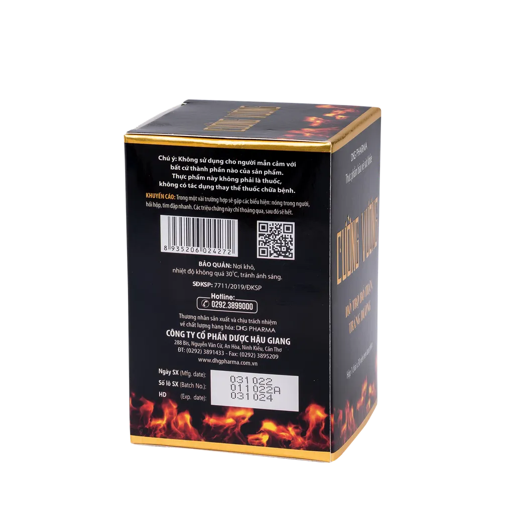 Thực phẩm bảo vệ sức khỏe Cường Vương (30 viên) 4
