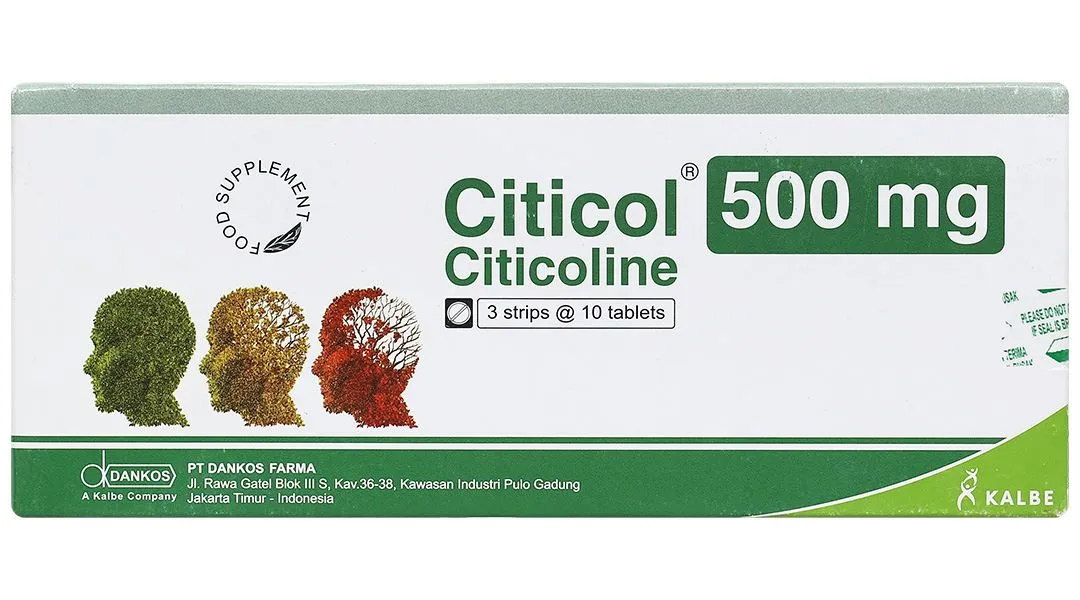Thực phẩm bảo vệ sức khỏe Citicol 500 hộp 30 viên 3