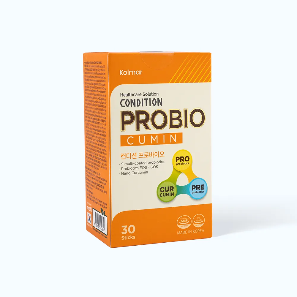 Thực phẩm bảo vệ sức khỏe CONDITION PROBIO (Hộp 30 gói) hỗ trợ tiêu hóa 2