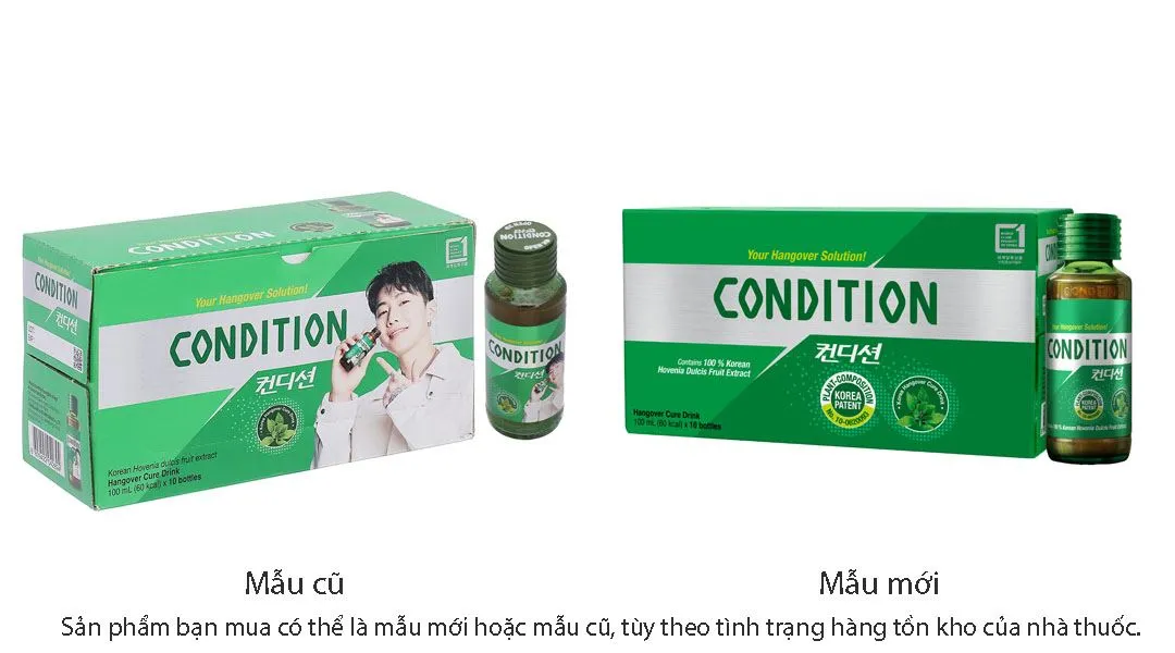NƯỚC GIẢI RƯỢU CONDITION 100ML 12