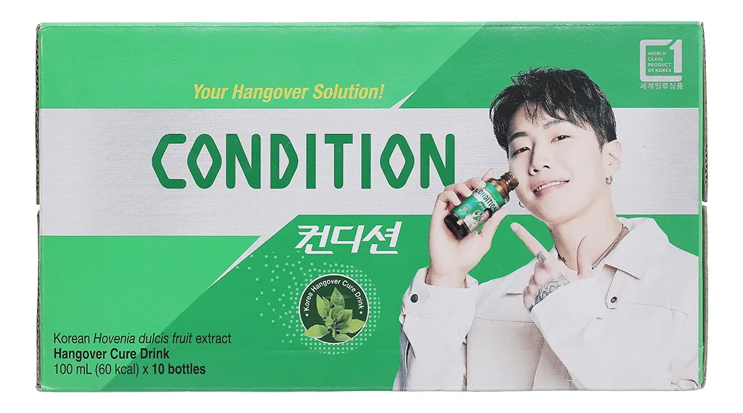 NƯỚC GIẢI RƯỢU CONDITION 100ML 15
