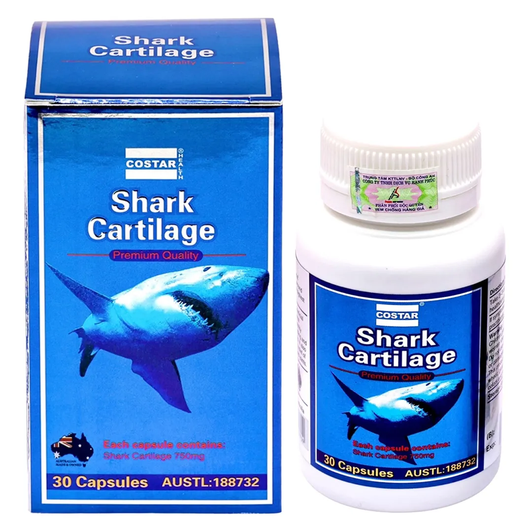 Costar Blue Shark Cartilage (Lọ 30 viên) giúp tăng cường dịch khớp 3