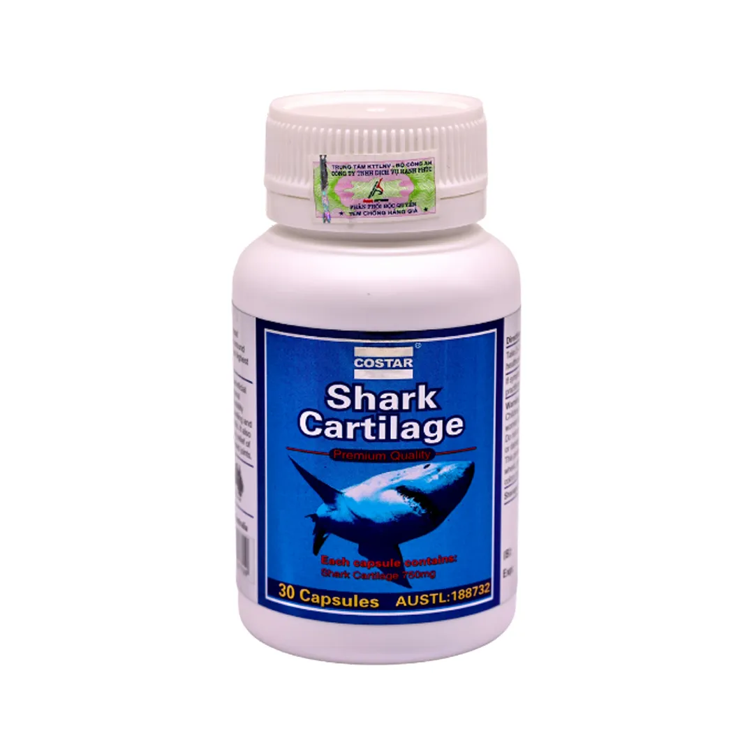 Costar Blue Shark Cartilage (Lọ 30 viên) giúp tăng cường dịch khớp 4