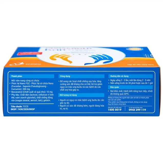 Thực phẩm bảo vệ sức khỏe Cumargold Kare (3 Vỉ X 10 Viên) 3