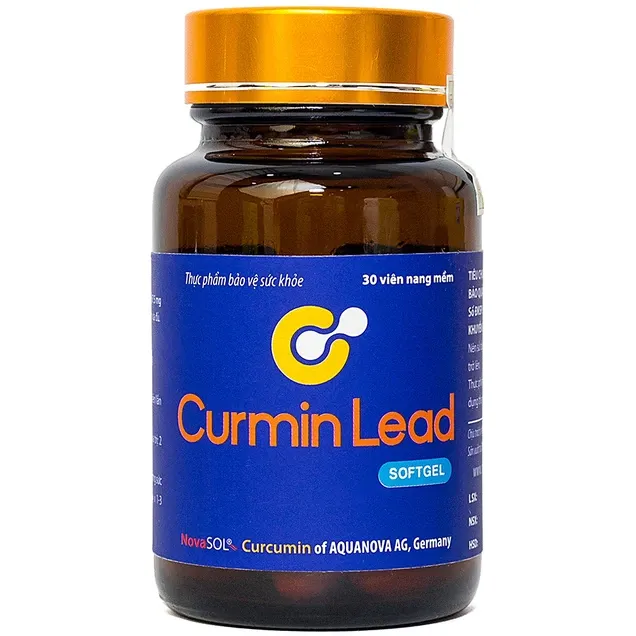 Thực phẩm bảo vệ sức khỏe Curmin Lead Softgel (30 viên) 2