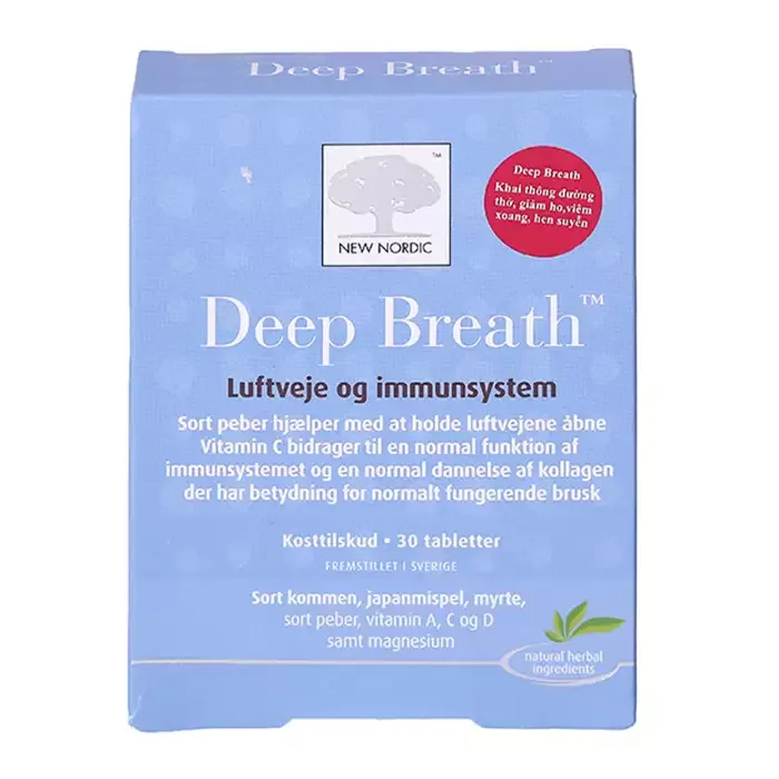 Thực phẩm bảo vệ sức khỏe Deep Breath (30 viên) 2
