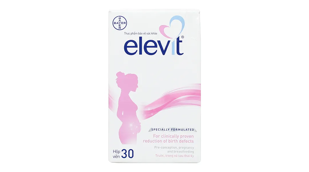 VITAMIN TỔNG HỢP ELEVIT BẦU BAYER 3X10 3
