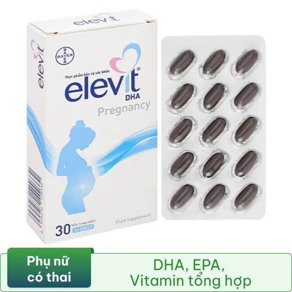 ELEVIT DHA PREGNANCY BAYER 2X15