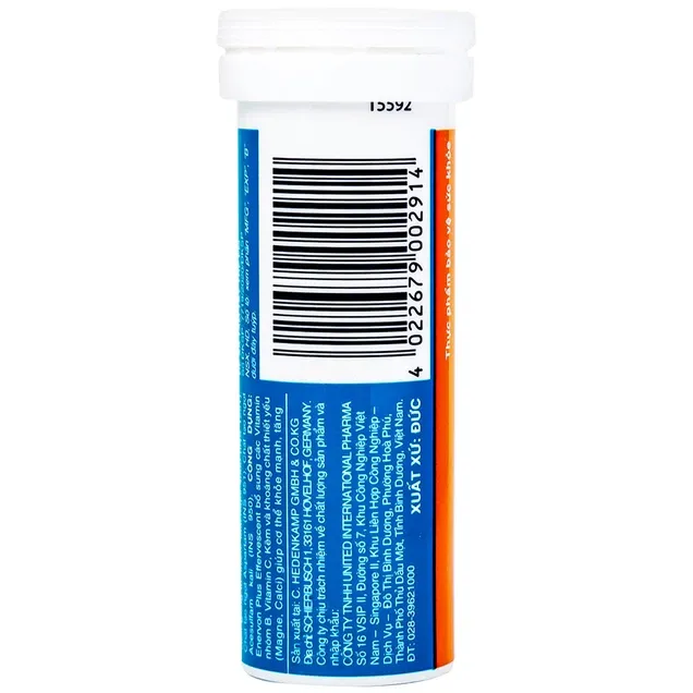 Thực phẩm bảo vệ sức khỏe ENERVON PLUS EFFERVESCENT 2