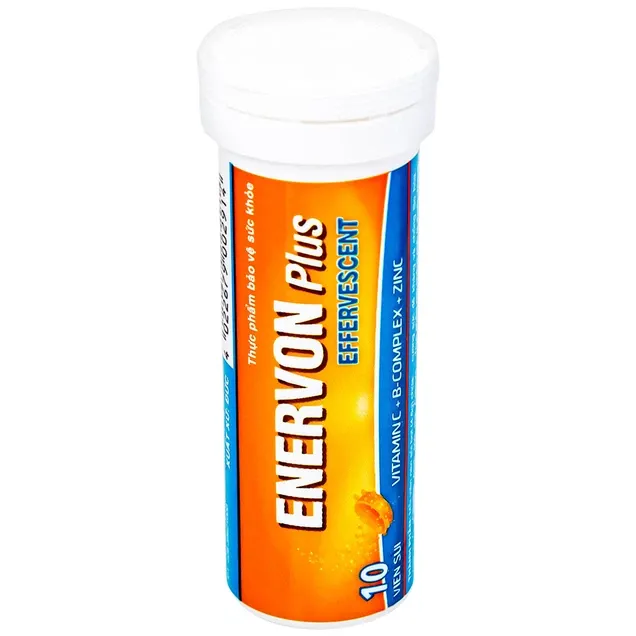 Thực phẩm bảo vệ sức khỏe ENERVON PLUS EFFERVESCENT 4