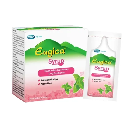 Thực phẩm bảo vệ sức khỏe Eugica® Sirô (30 gói x 5ml) 2