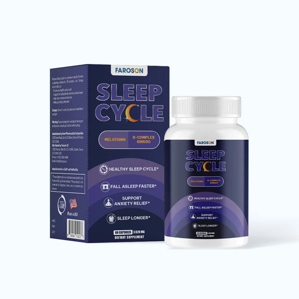 Thực phẩm bảo vệ sức khỏe Faroson Sleep Cycle (Hộp 30 viên)