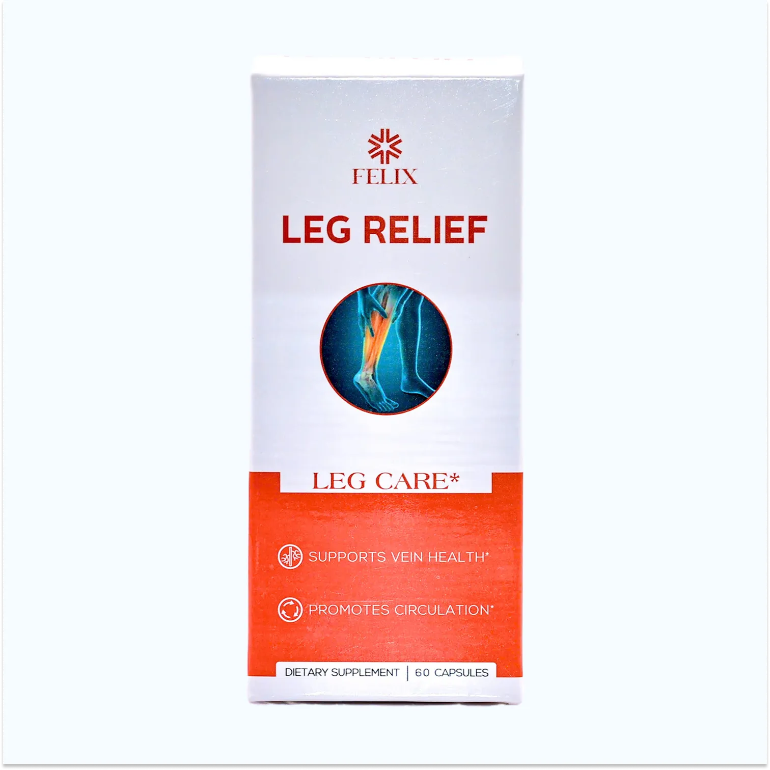 Thực phẩm bảo vệ sức khỏe Felix Leg Relief Hỗ Trợ Suy Giảm Giãn Tĩnh Mạch (Hộp 60 viên) 2