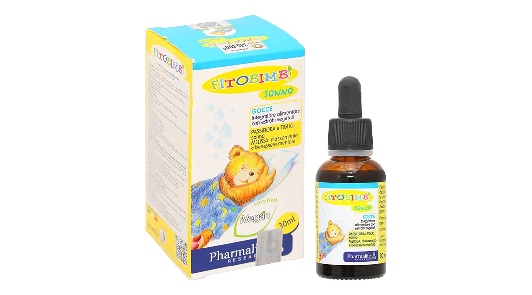 SIRO GIÚP TRẺ NGỦ NGON FITOBIMBI SONNO 30ML 2