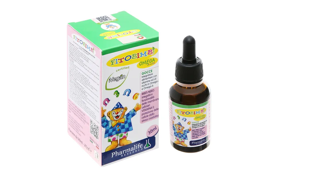 Thực phẩm bảo vệ sức khỏe Fitobimbi Omega junior 2