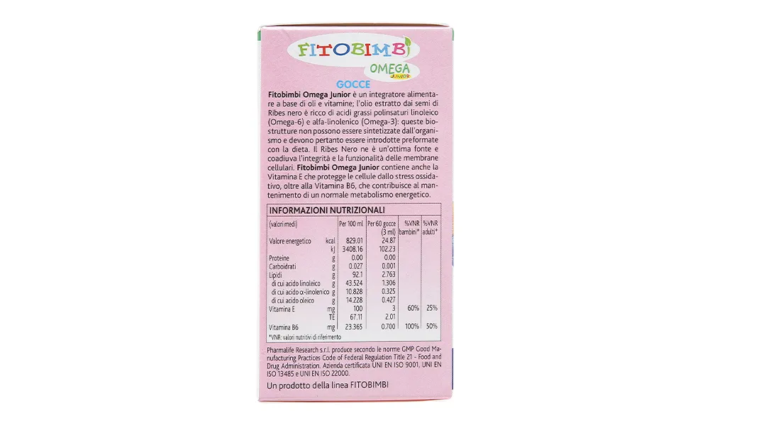 Thực phẩm bảo vệ sức khỏe Fitobimbi Omega junior 5