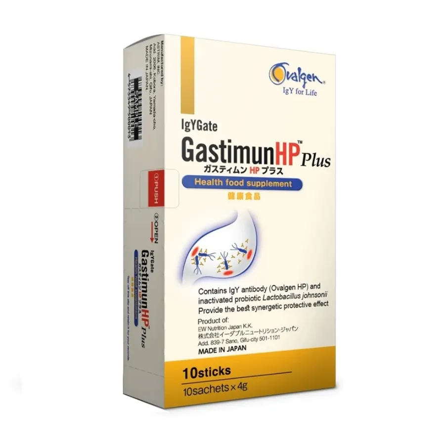 Thực phẩm bảo vệ sức khỏe Gastimun-Hp (10 Gói)