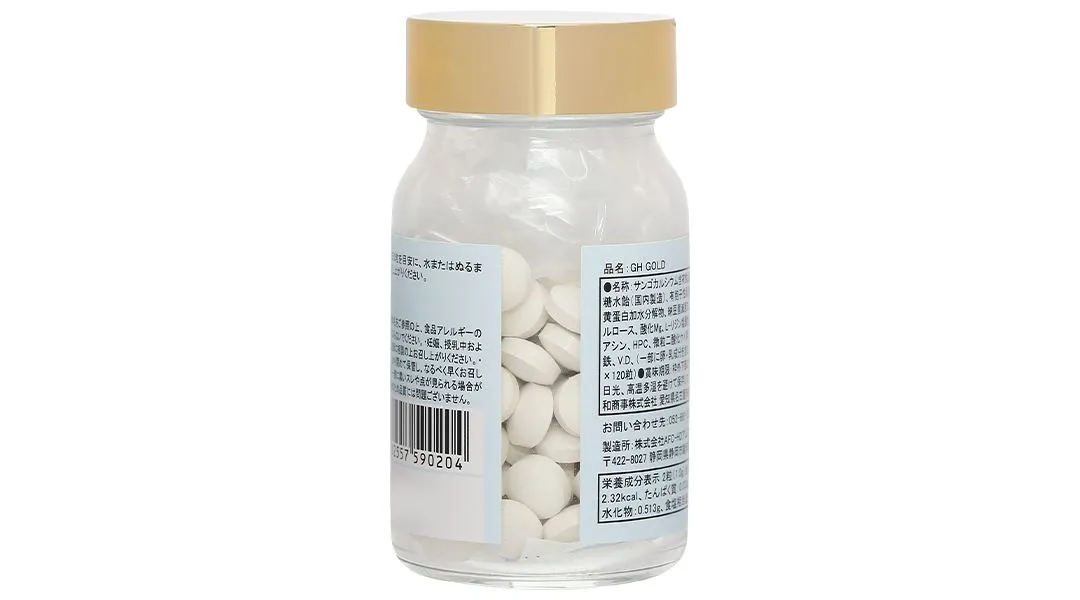 Thực phẩm bảo vệ sức khỏe Gh Gold hộp 120 viên 9