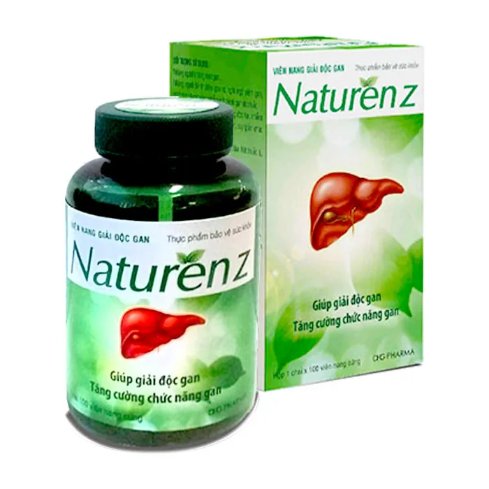Thực phẩm bảo vệ sức khỏe giải độc gan Naturen Z (100 viên)