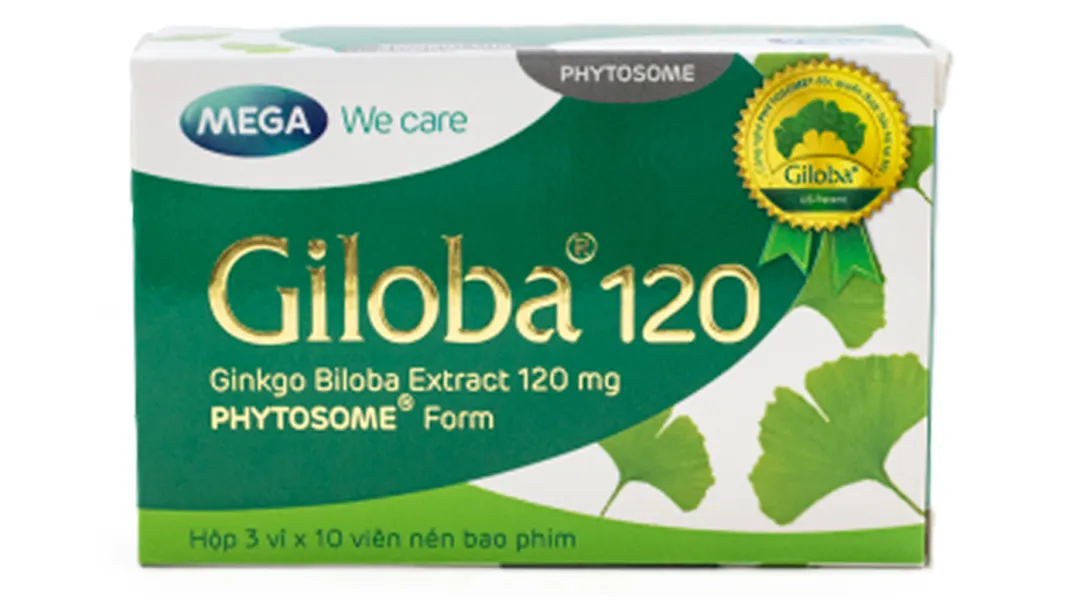 Thực phẩm bảo vệ sức khỏe Giloba 120 3