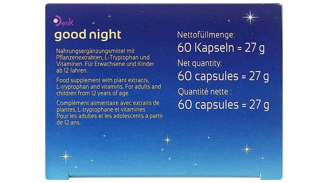 Thực phẩm bảo vệ sức khỏe Good Night Denk 7