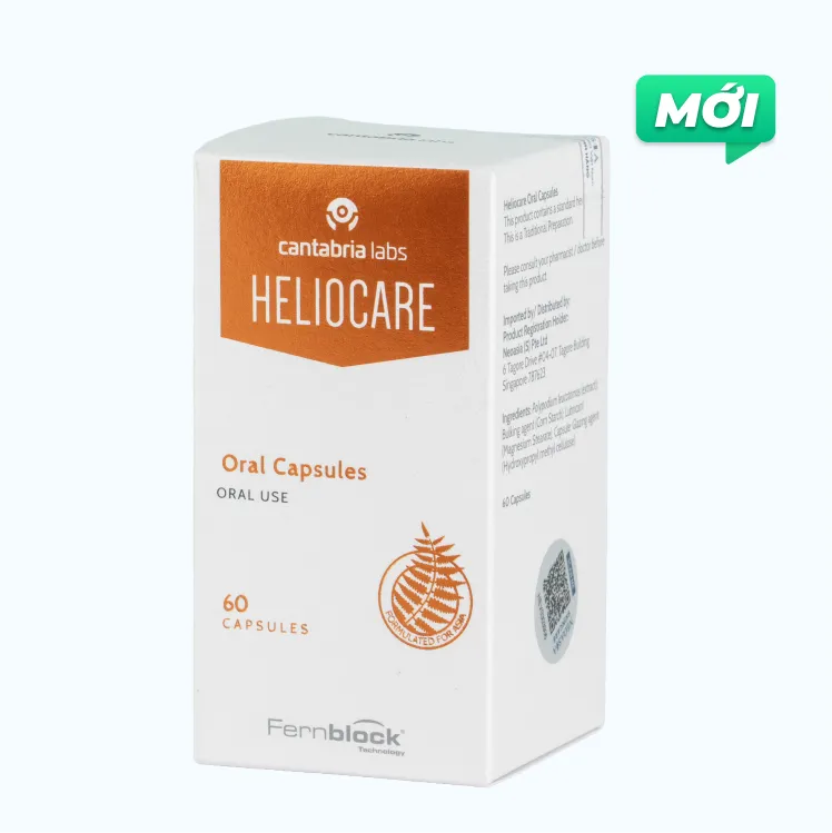 Thực phẩm bảo vệ sức khỏe Heliocare Capsules Oral (60 viên)